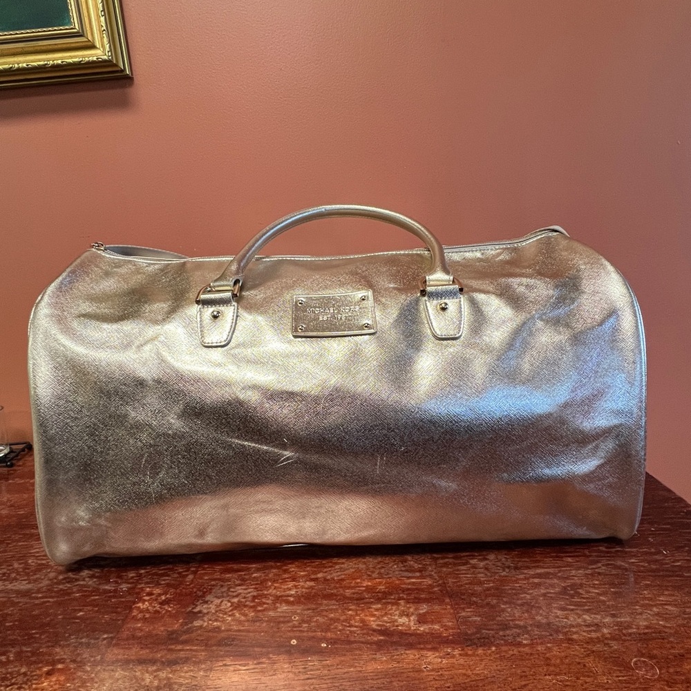 Michael Kors Gold Duffel